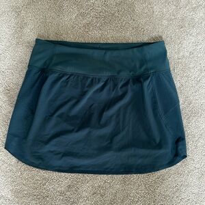 Athleta Run With It Skort Teal